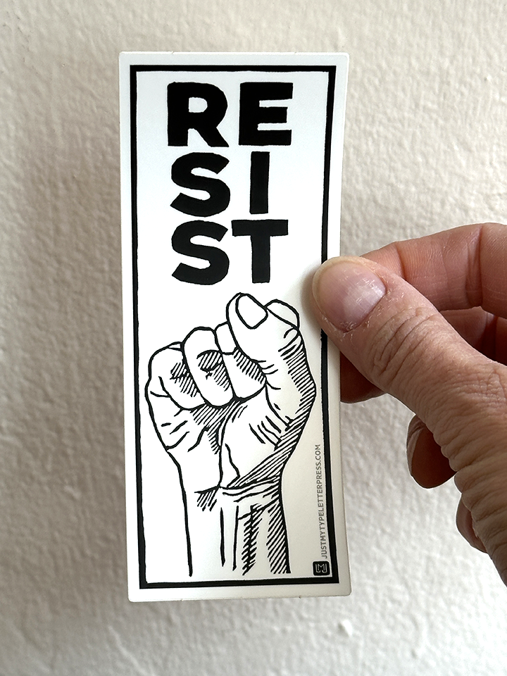 Lynn-oleum - Wholesale Sticker - Resist STICKER1