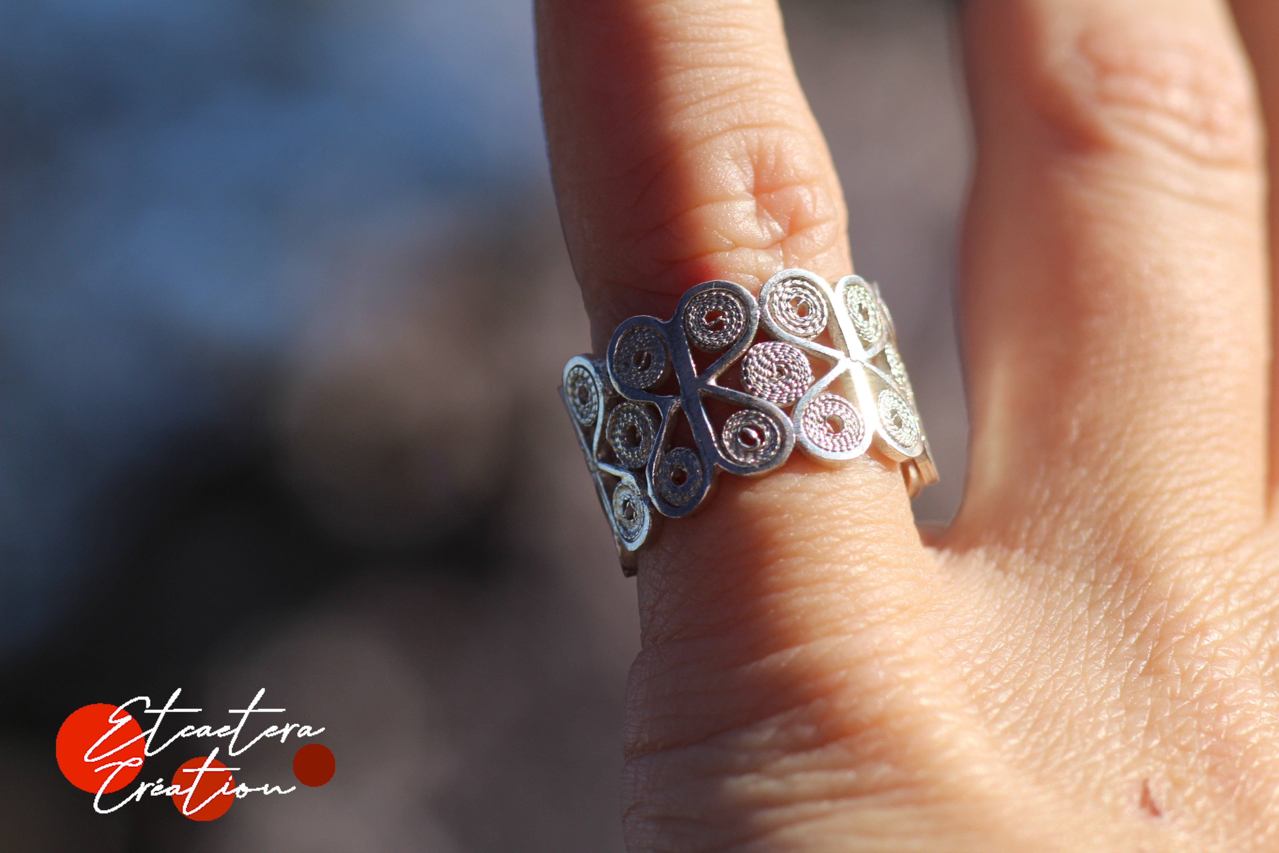 Etcaetera Création - Vente Anneau/bague à empiler - Bague "Envol"6