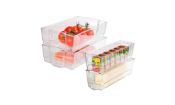 Gourmet Edge - Wholesale Kitchen Storage/Organizer - Multi-Use Stackable Organizer Bin: Pantry, Fridge & Freezer
1