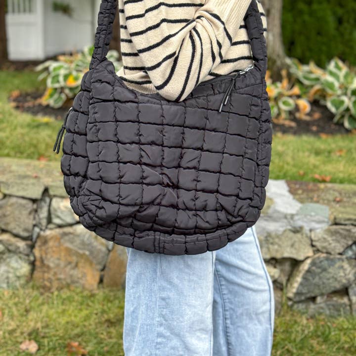 Babs + Birdie - Wholesale Tote Bag - Women's - The Ashton | Puffer Hobo Tote | 13 Colors 33