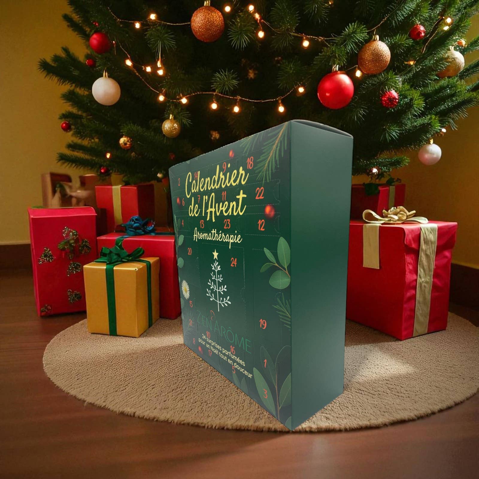 Zen'Arôme - Wholesale Advent calendar - Aromatherapy Advent Calendar – 24 Days of Well-Being9