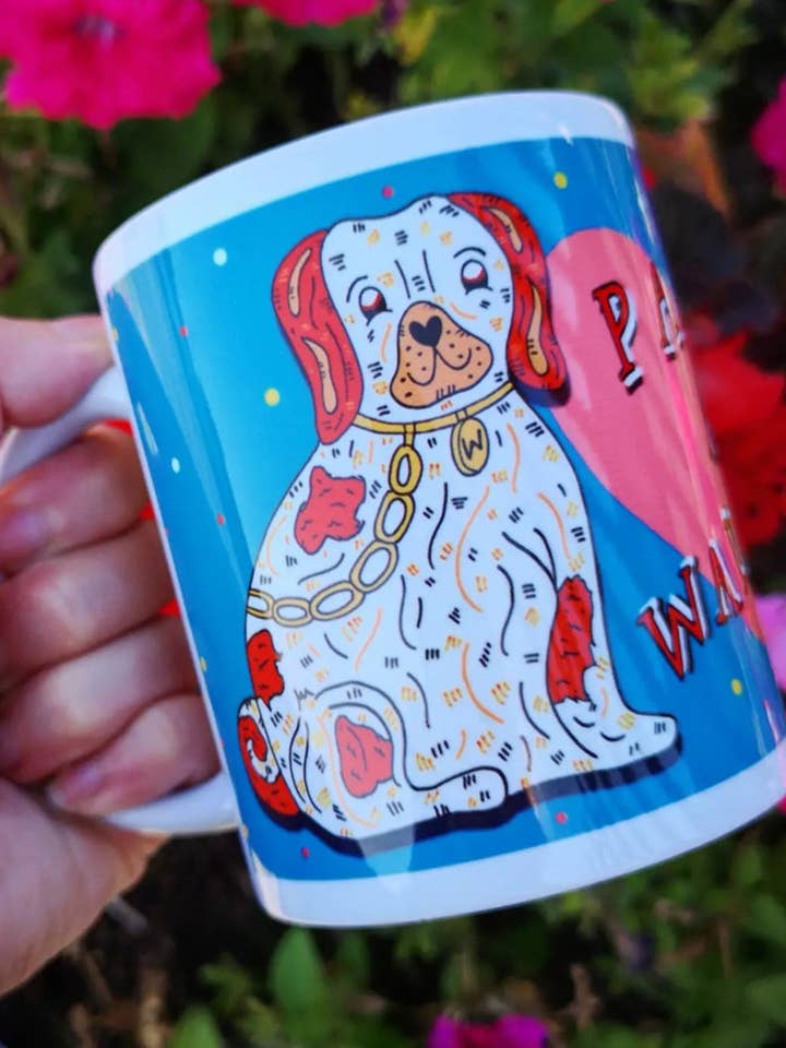 Pair a' Wally's! Mug for wholesale by Claire Barclay Draws