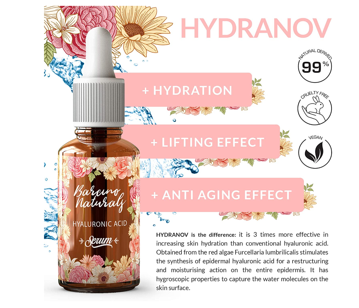 Barcino Naturals - Vendita all'ingrosso Sieri/creme concentrate per il viso - Siero Viso 100% Acido Ialuronico Puro2