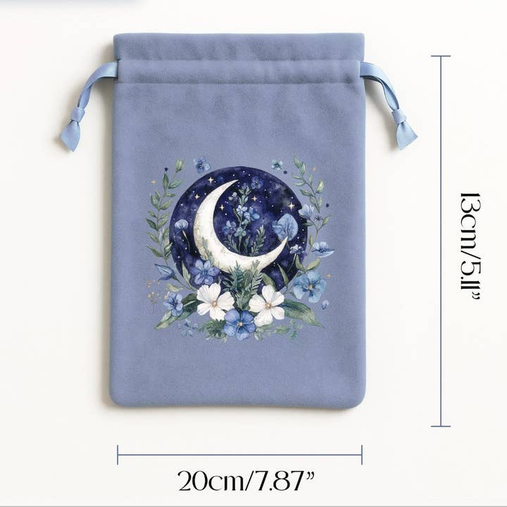 CIRCE - Wholesale Tarot Cards - Velvet Arcana by CIRCE – Moon Blue Tarot Bag Wholesales2
