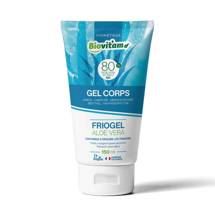 FRIOGEL ALOE VERA Arnica Menthol Peppermint Camphor Harp for wholesale by biovitam