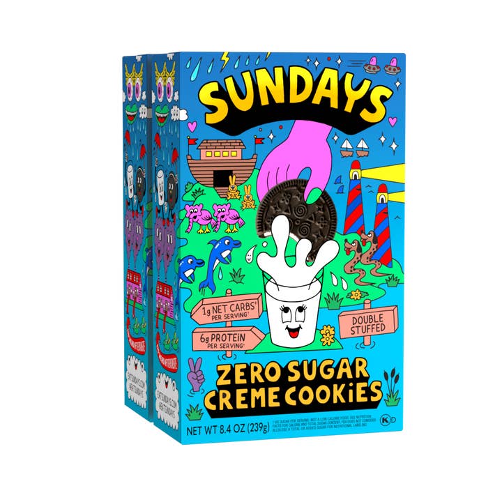 Sundays - Wholesale Cookie - Sundays Double Stuff Creme Cookies