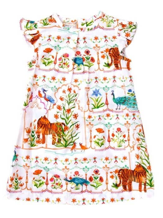 Mughal Garden Simple A-Dress for wholesale by PaperGirl Collection