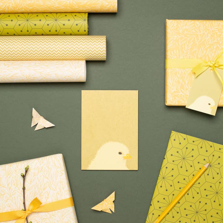 My Pretty Circus - Wholesale Easter Card - Simple Easter card: Happy Easter card chick soft green7