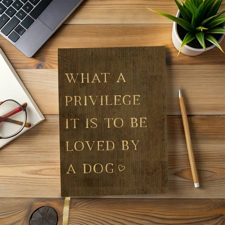 Kendrick Home - Wholesale Journal/Diary - What A Privilege Dog Journal2