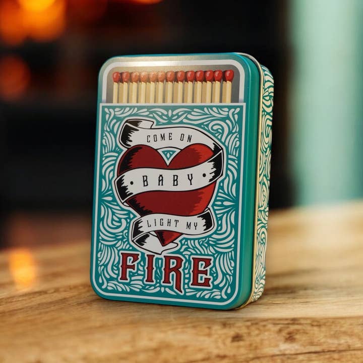 TINIT - Wholesale Lucifersdoosje/houder - De 'Strike a Light' Match Tin van TINIT
