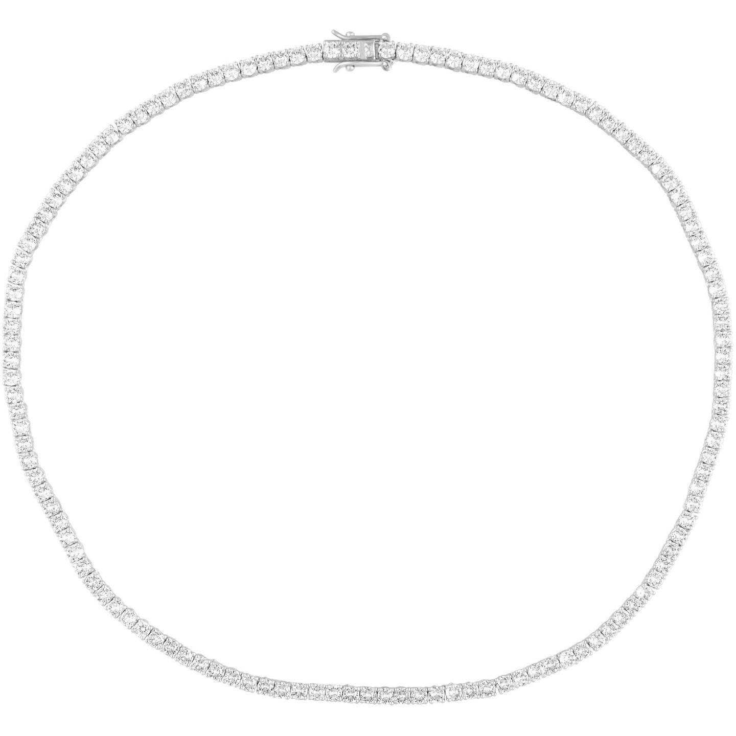 Sahira Jewelry Design - Wholesale Link & Chain Necklace - Karla Tennis Necklace0