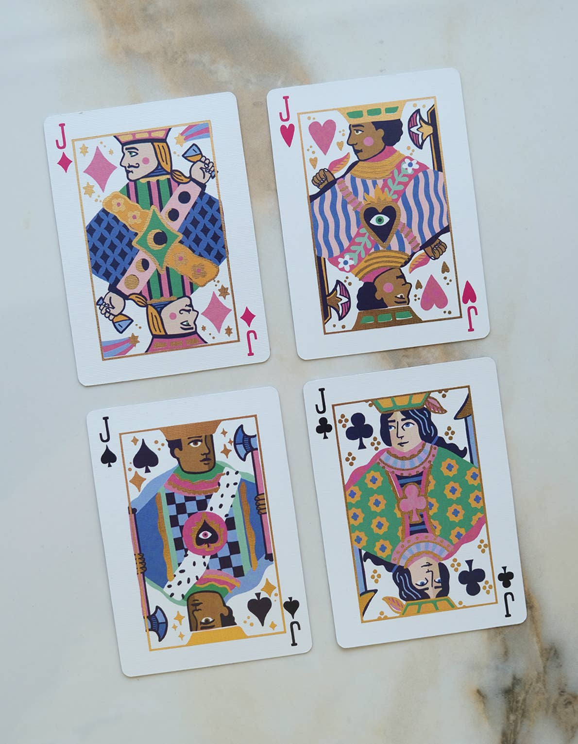 Idlewild Co. - Vente Jeu de cartes - Cartes à Jouer Neon Royals | Jeu Standard3