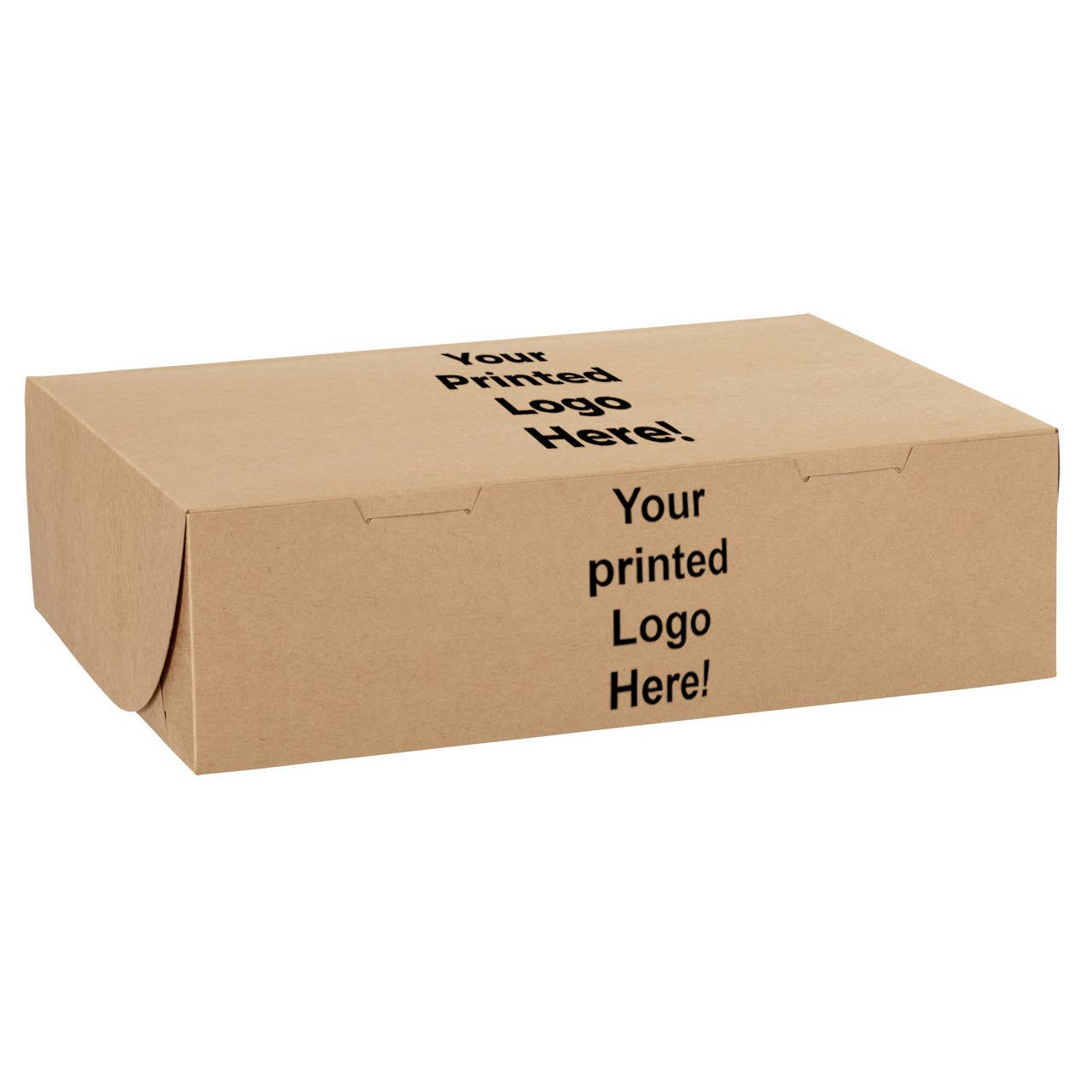 Kis Paper - Wholesale Gift Box - Custom Print Kraft Bakery Box 14x10x4 inches0