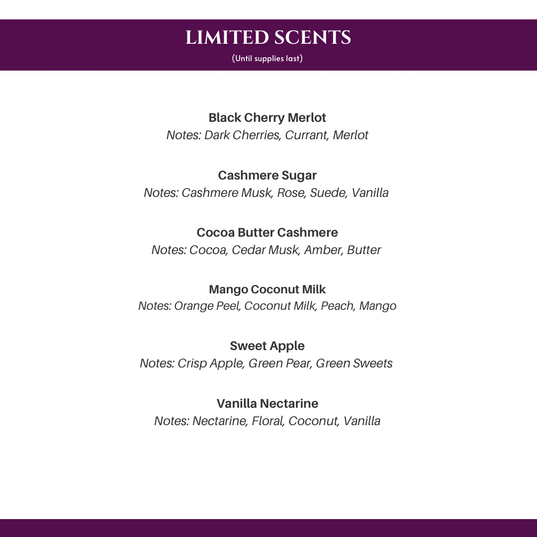 Dreamy Gallery Candle Co – wholesale Travel candles – Discovery Set: 6 scented 2 oz candles9