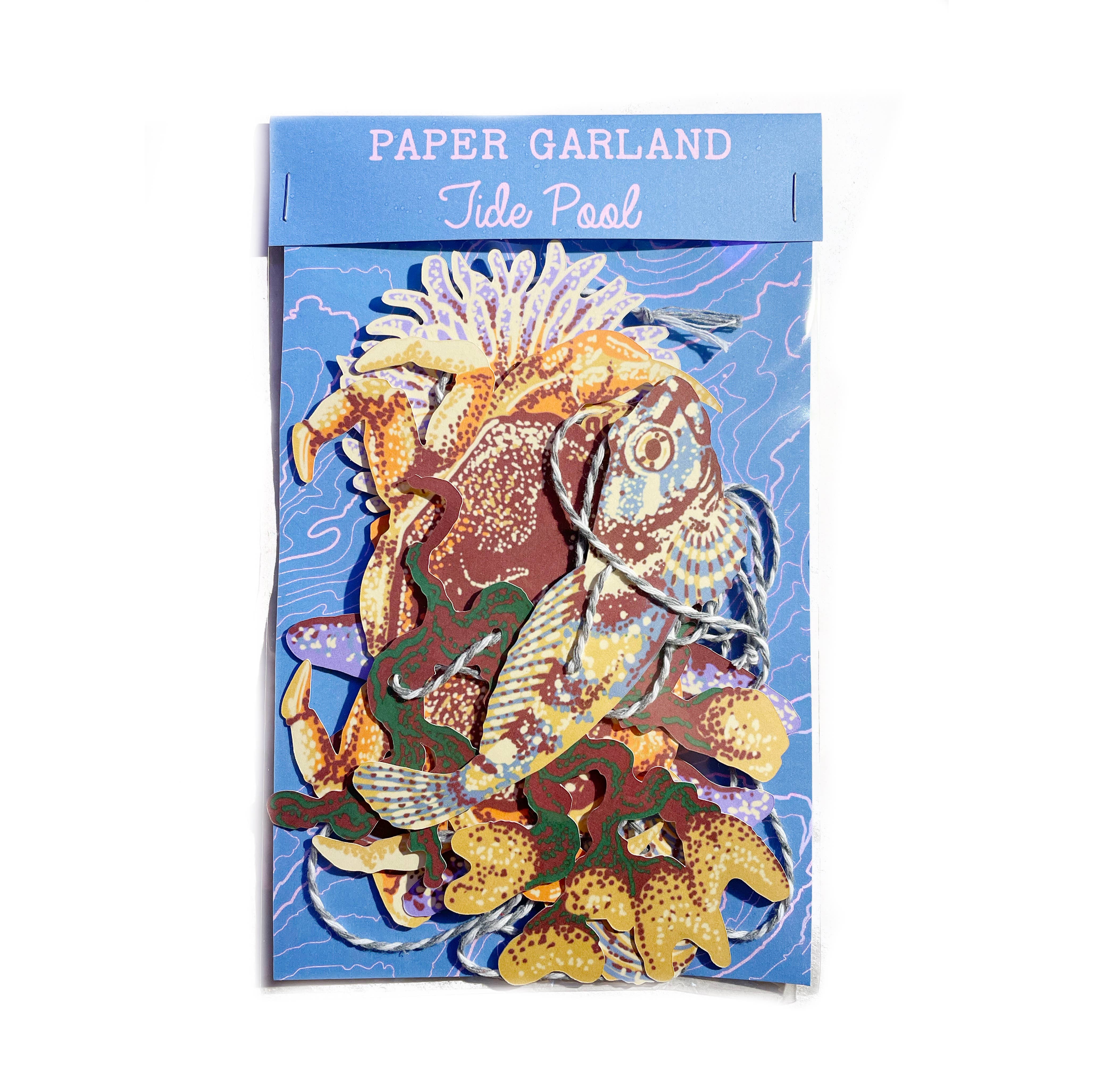 Hissing Mink - Wholesale Bunting/Garland - Tide Pool Paper Garland1