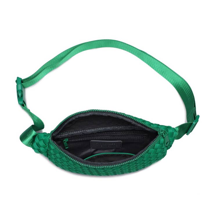 Sol and Selene - Vente Sac ceinture – femme - Sac banane tissé en néoprène Aim High70