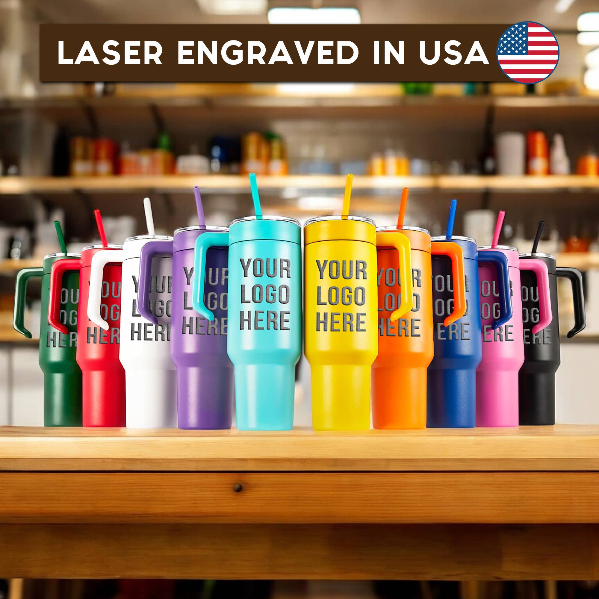 Engrave My Memories – Engroshandel Thermokop – 40 oz tumbler med håndtag og indgraveret tilpasset logo15