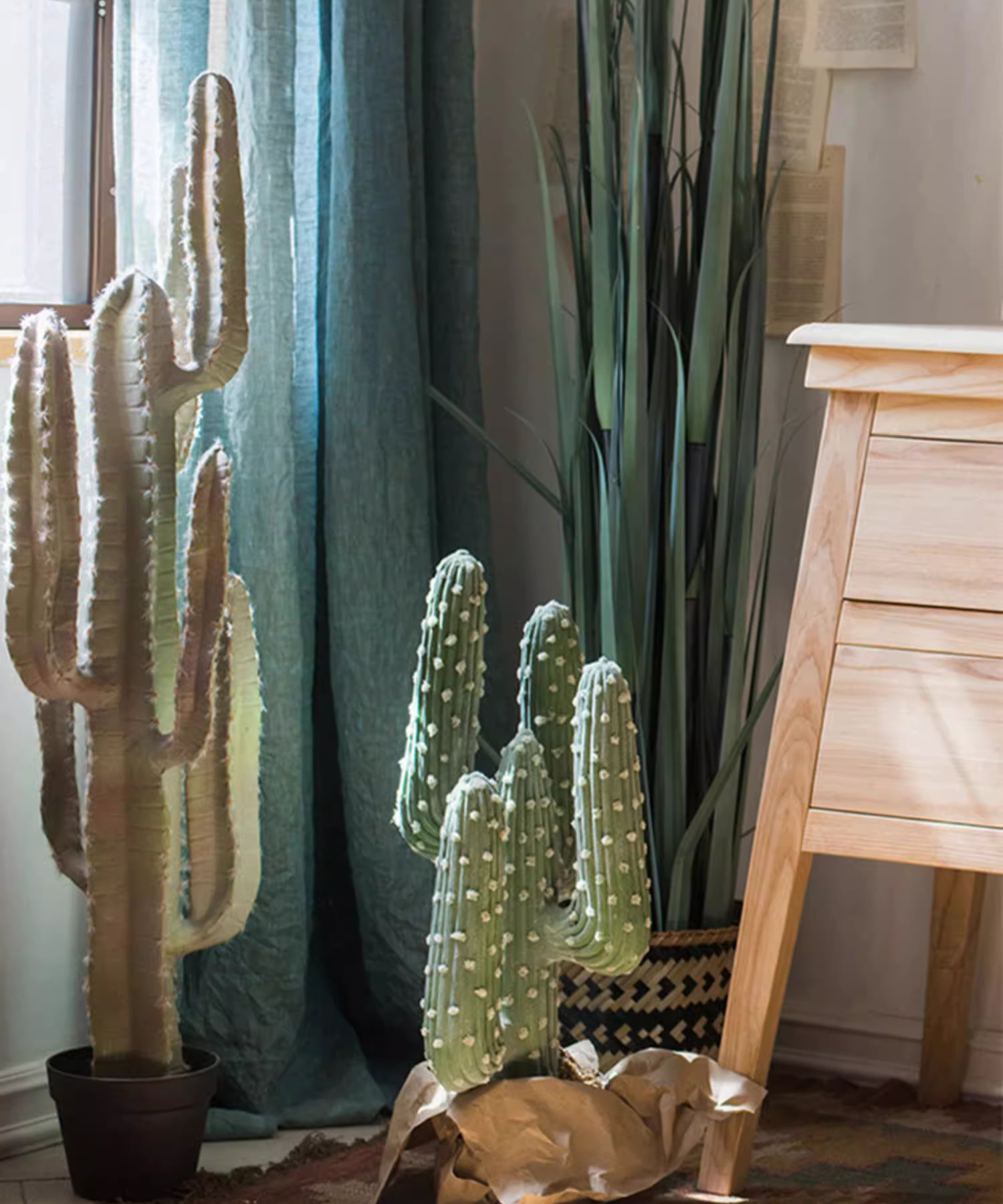 Rustic Reach - Wholesale Artificial Plant - Artificial Cactus in Pot Various Styles9