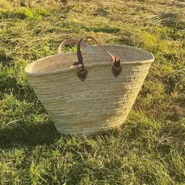 High crafty - Wholesale Beach Bag - Sac Panier en Paille Marocain Fait Main – Accessoire d’Été C1