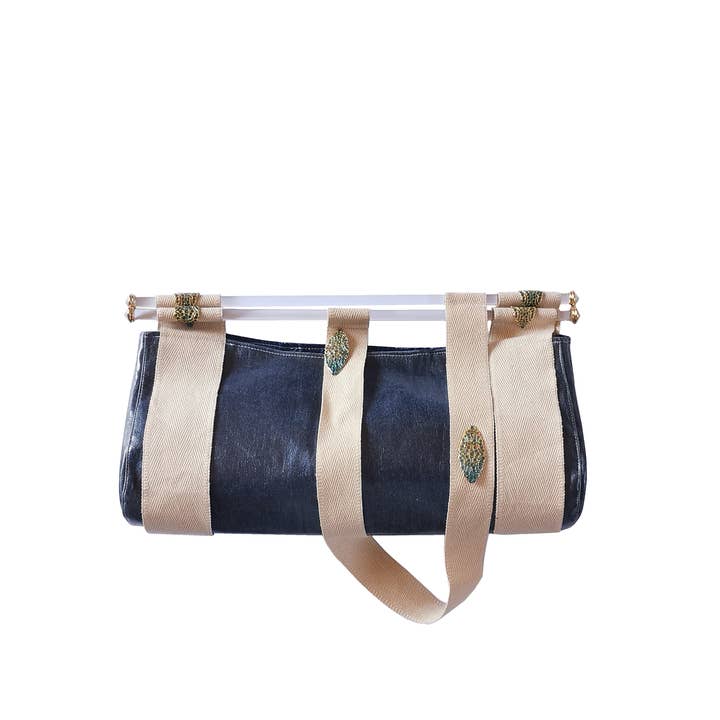 Denim Postina Bag for wholesale by anmicollections