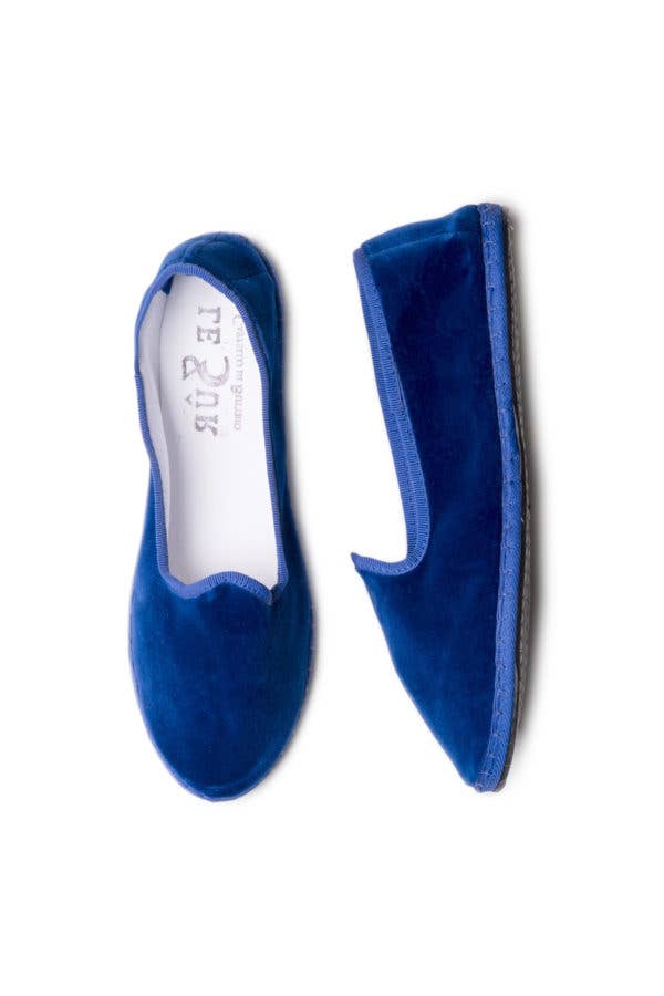 LE SÛR - Wholesale Flats - Women's - Friulana Royal Blue0