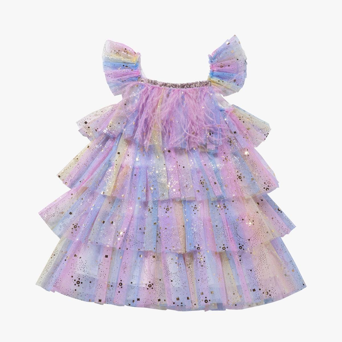 Petite Hailey - Vente Robe – enfant - Robe à volants superposés4