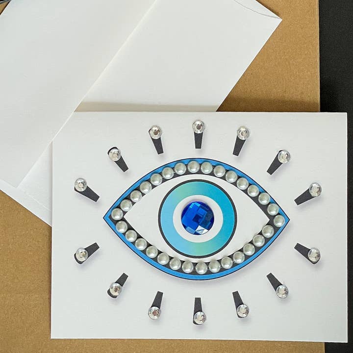 Protección contra el mal de los ojos con perlas para venta al por mayor de Russell Jeffery Design by Off By Heart Design