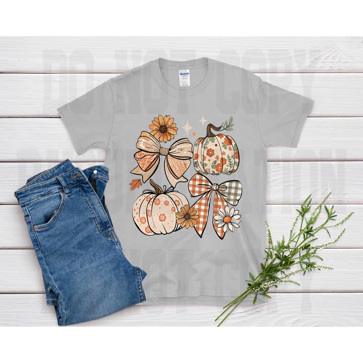 rnsublimation - Wholesale Sublimation Transfer - DTF Patchwork and Pumpkins Transfer Ready to press