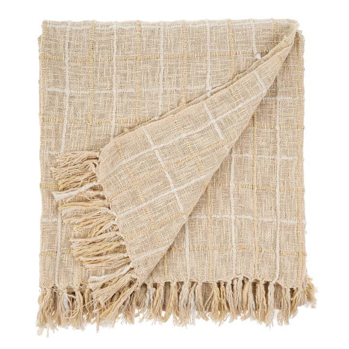 Pacifica Bed Blanket White for wholesale by Indaba Trading