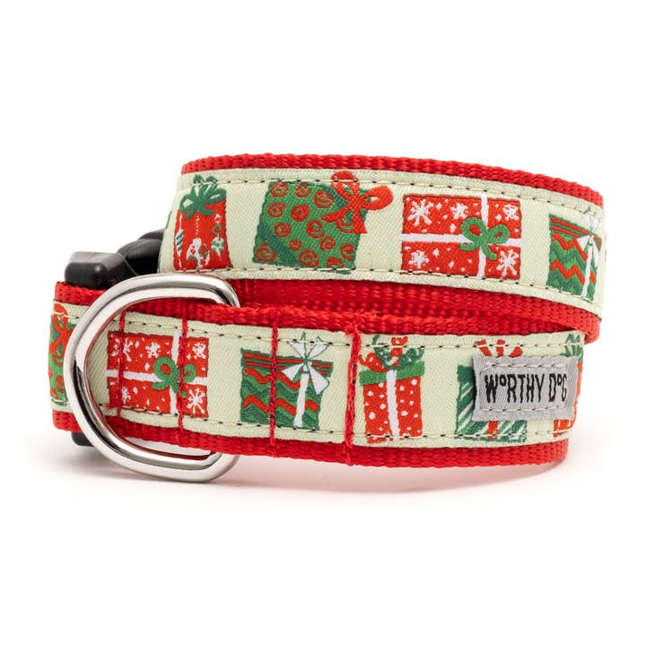 Presents Collar for wholesale by The Worthy Dog