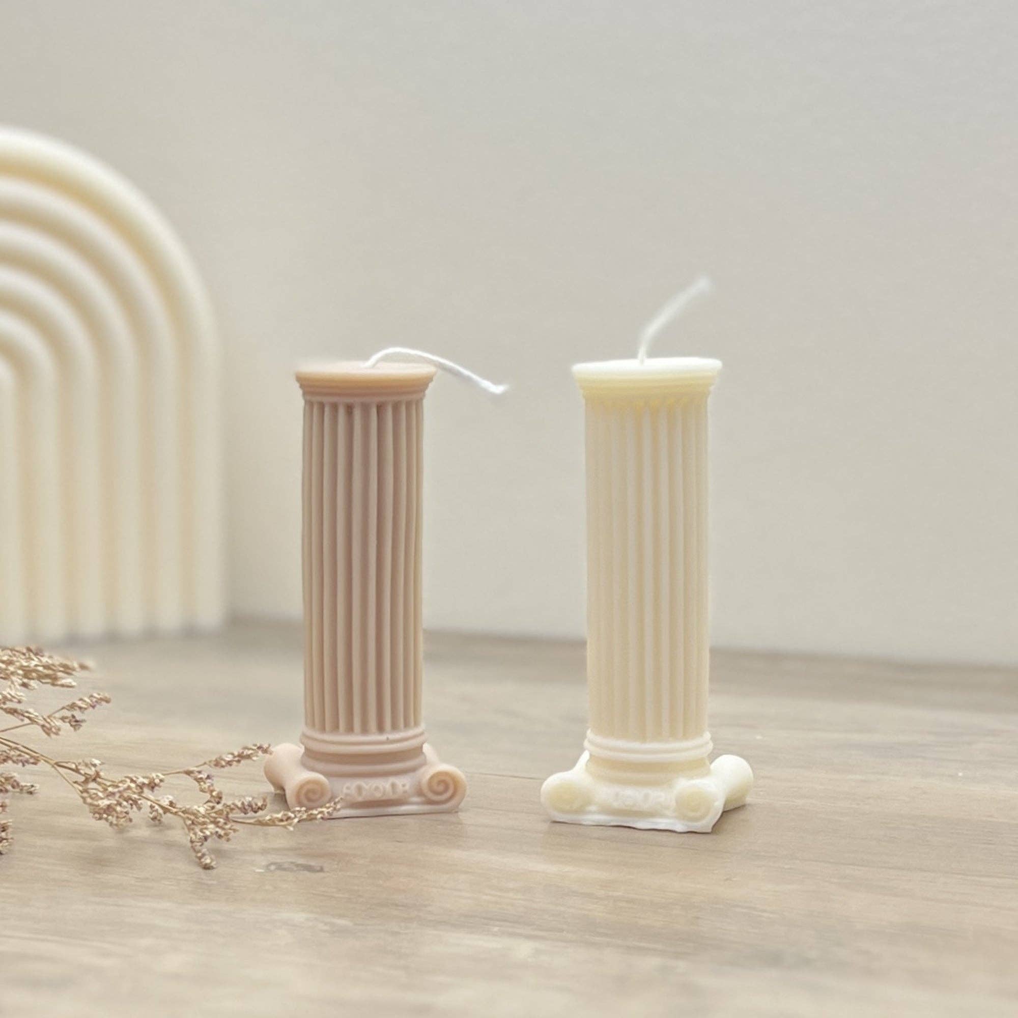 Eli and Things - Wholesale Novelty Candle - Roman Column Candle - Rome Architectural Taper Candles6