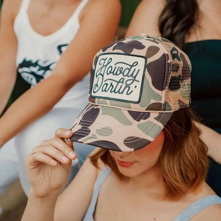 Wilder Made - Wholesale Trucker Hat - Unisex - Howdy Darlin' Patch Trucker Hat