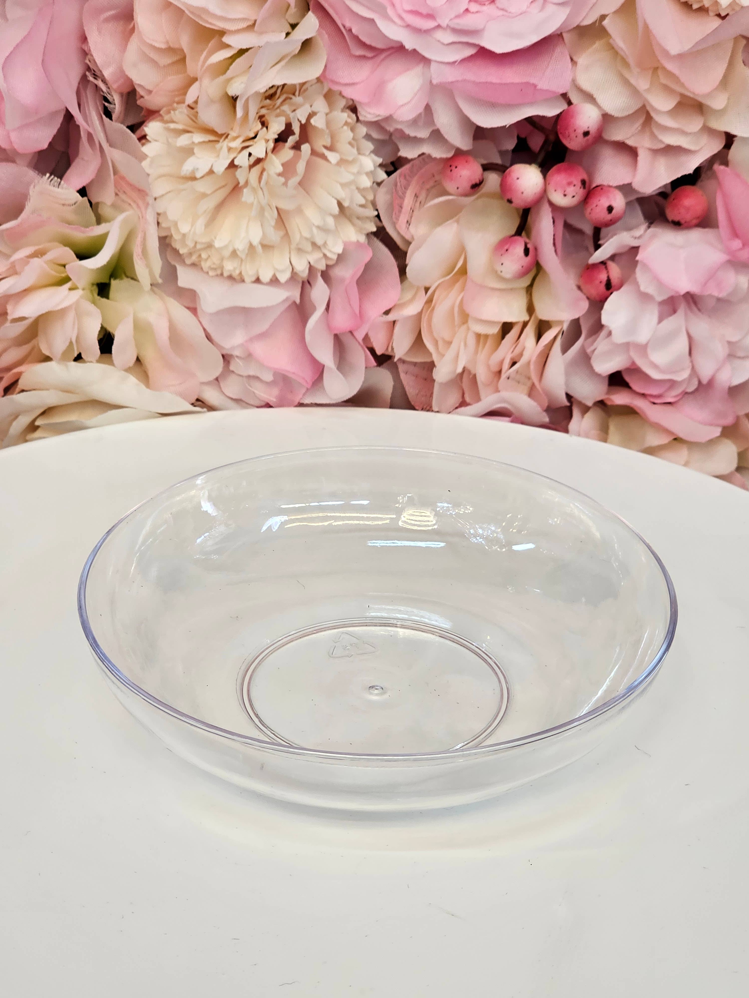 LA EVENT DECOR SUPPLY - Wholesale Decorative plate/dish/bowl - 6" Clear Lomey Dish