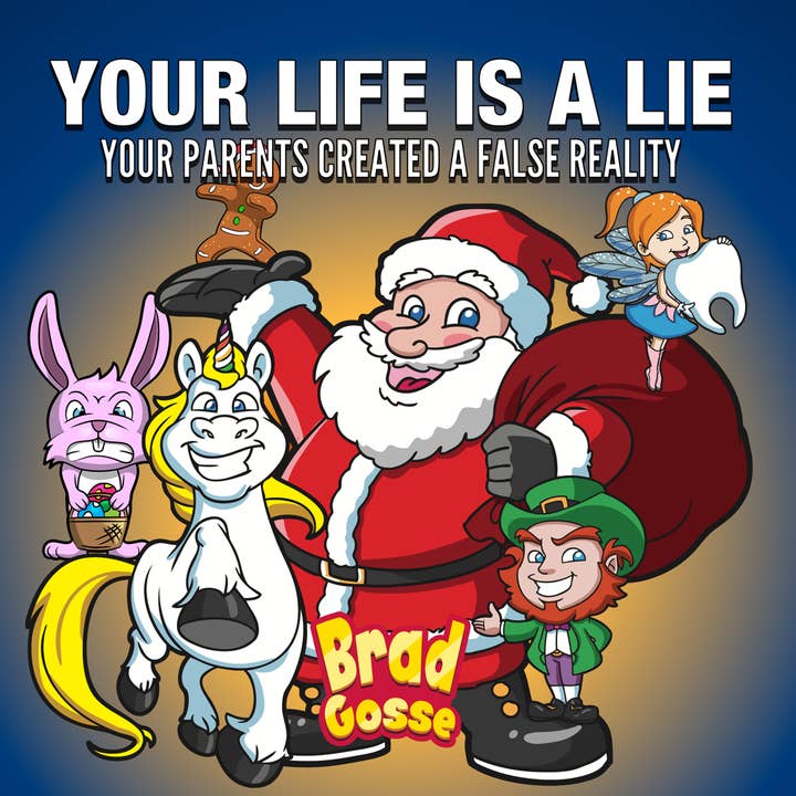 Your Life Is A Lie: Your Parents Created a False Reality (Signed Copy) for wholesale by Brad Gosse