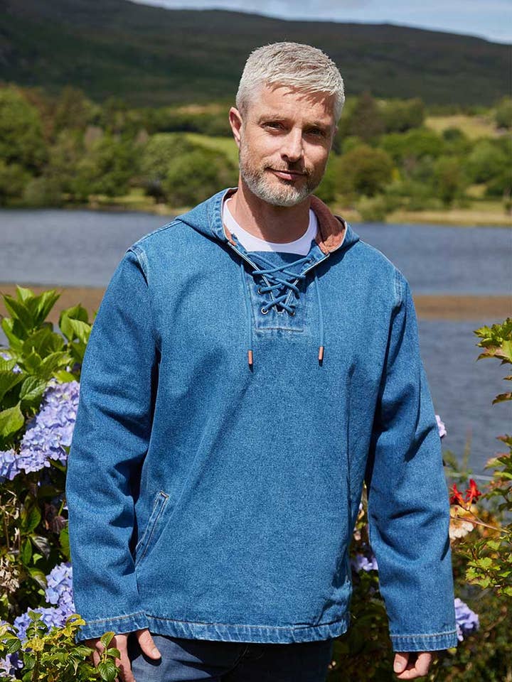 Lee Valley Ireland - Wholesale Denim Jacket - Men's - Denim Gardening Smock0