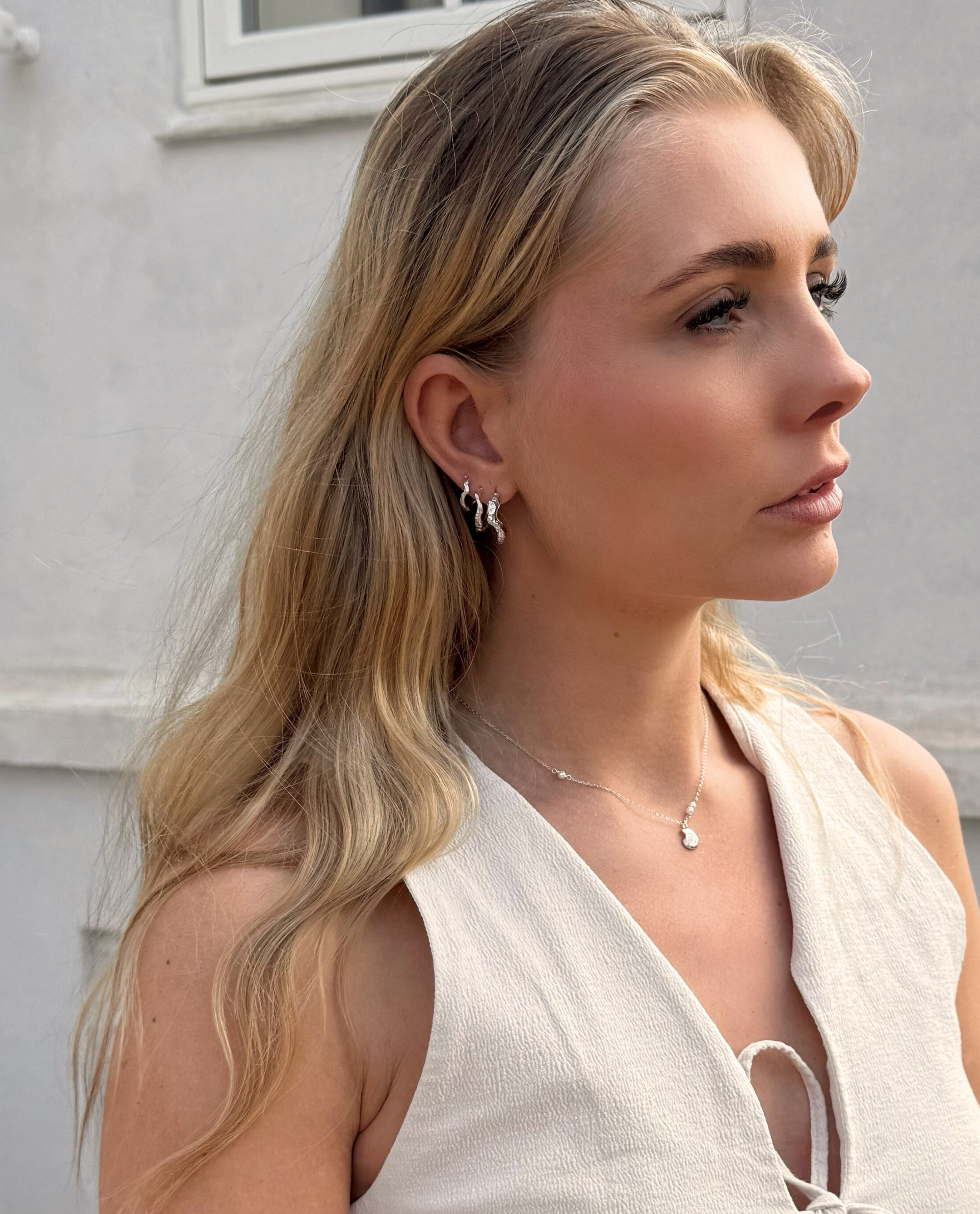 Nava Copenhagen - Vente Créoles - Boucles d'oreilles Saba - Argent1