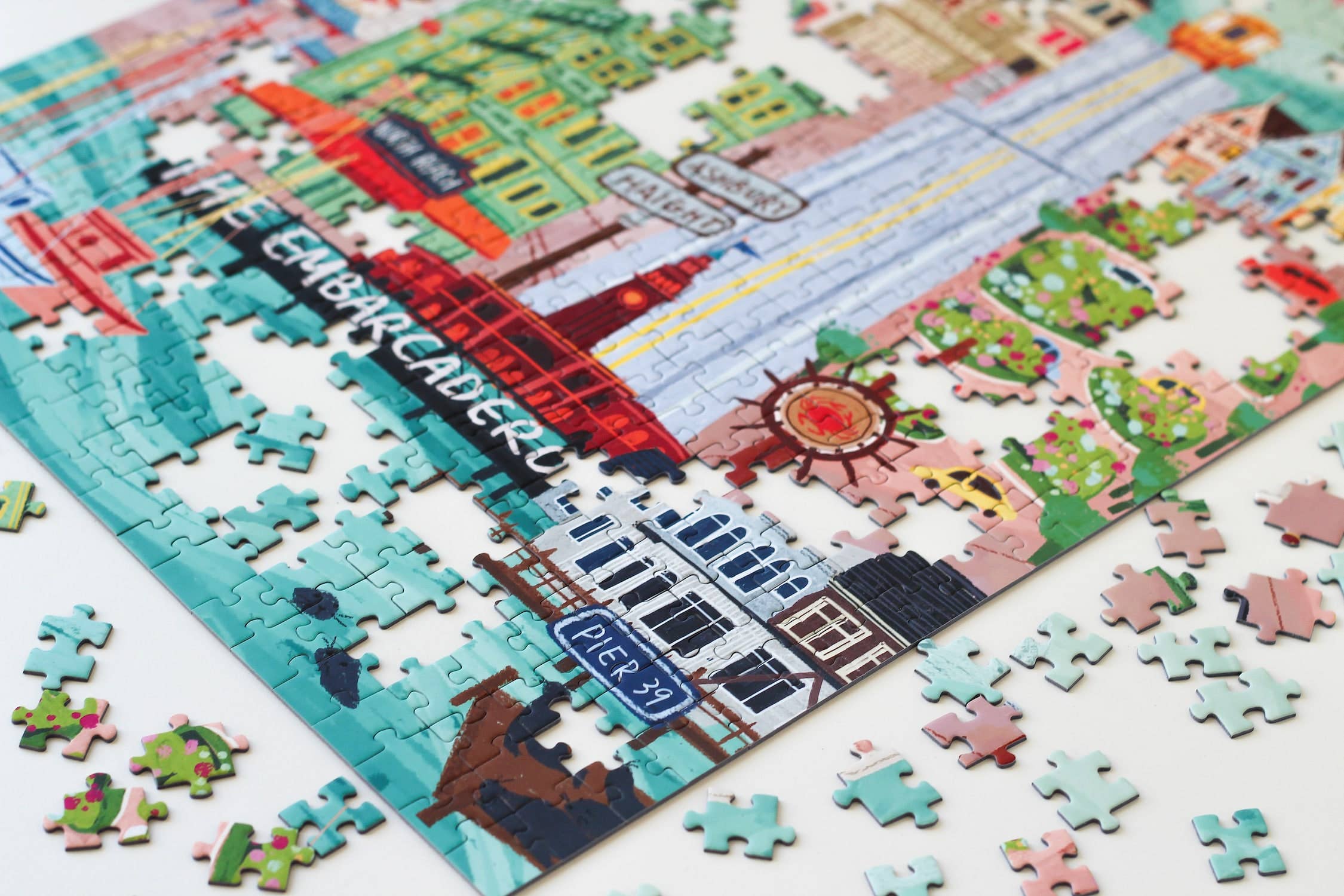 Piecely Puzzles - Wholesale Puzzle - Adult - San Francisco puzzle, 500 pieces3