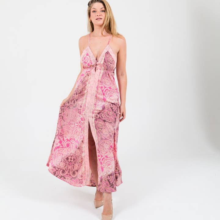 Rosa paljettklänning, Sunshine för wholesale av Arena Formentera