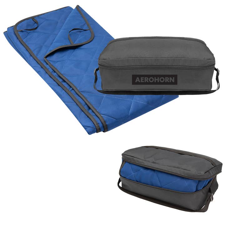 Portable Comfort Cover with Storage Pouch for wholesale by Market Street Promotions