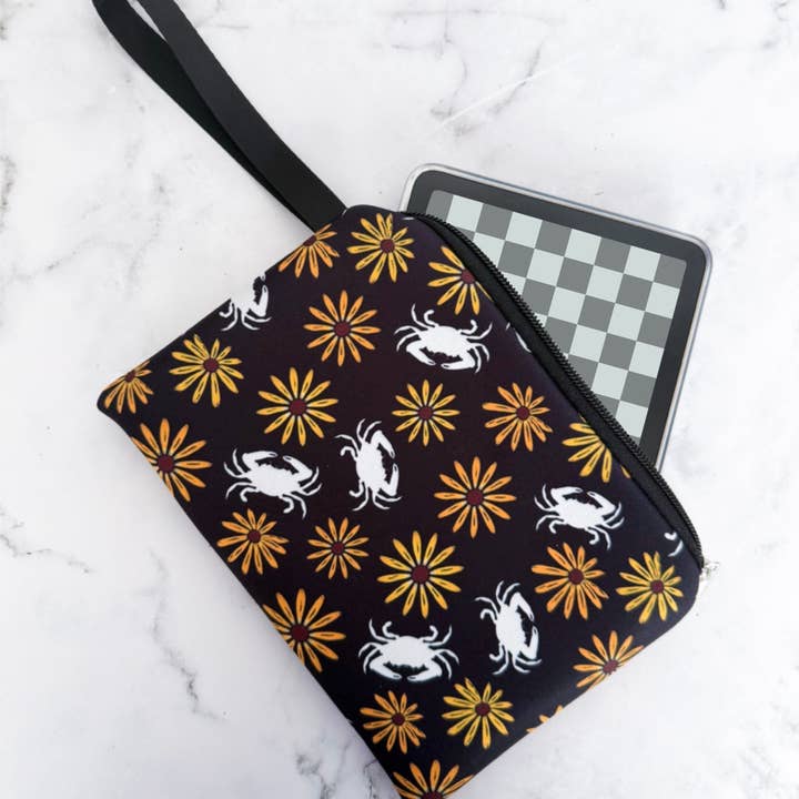 Maryland Crab Black Travel Neoprene Bag for wholesale by Jami Creates