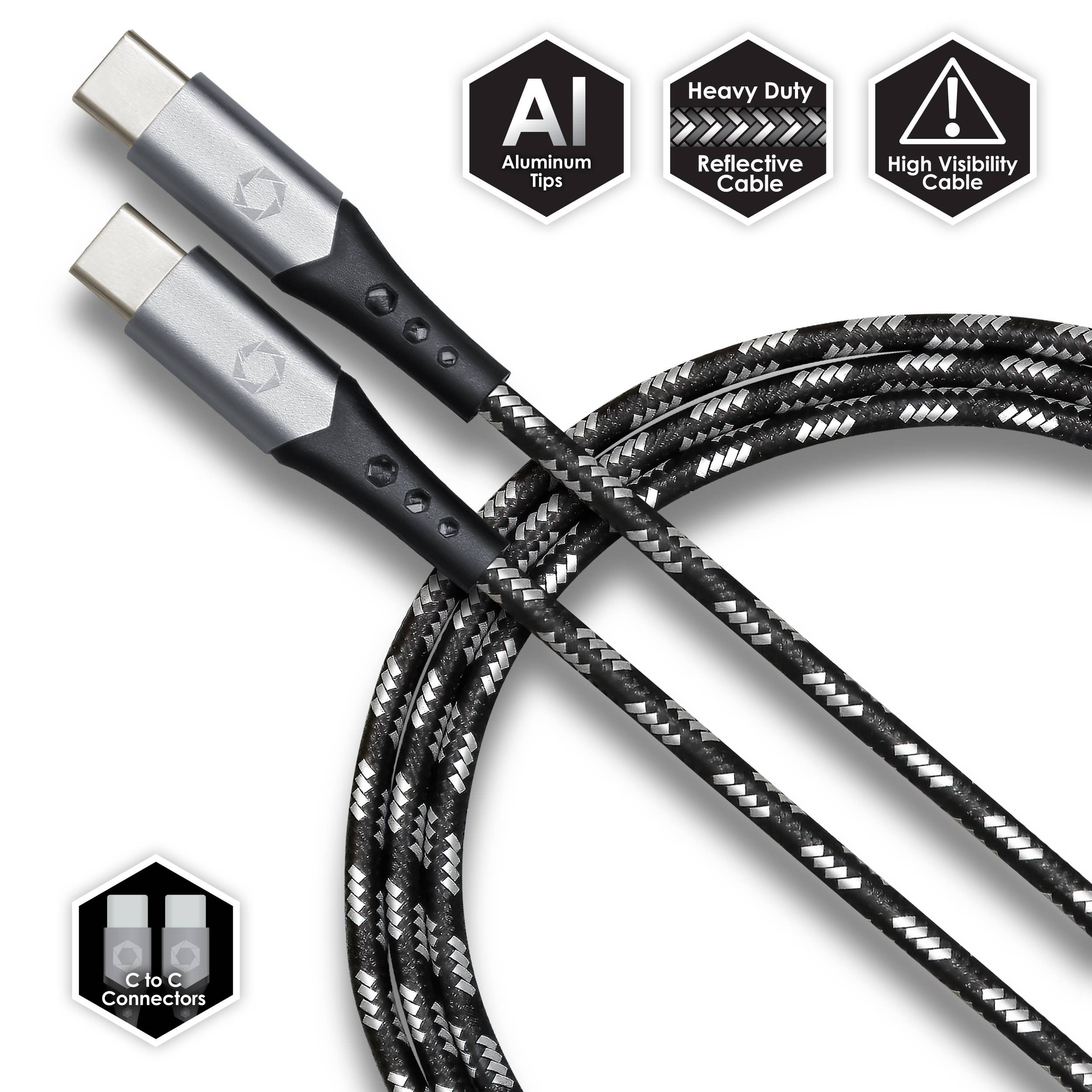 Cloudz - Wholesale Charging Cable - *Celltronix Titanium 6' Fast Charging Type-C to Type-C2