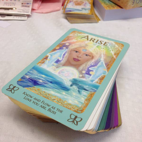 Light Language Messages - Wholesale Tarot Cards - The Lemurian Starchild Oracle - 88 Cards, 340 Page Book6