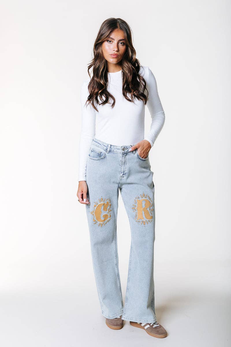 Gaias Denim | Light blue denim for wholesale on Faire