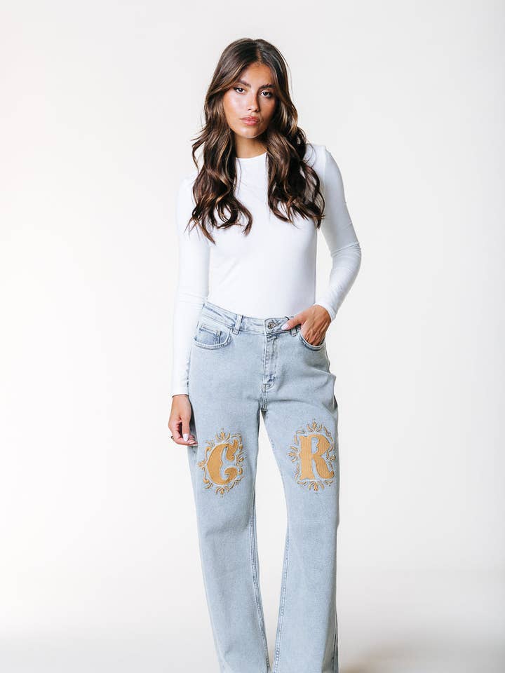 Gaias Denim | Light blue denim for wholesale on Faire0