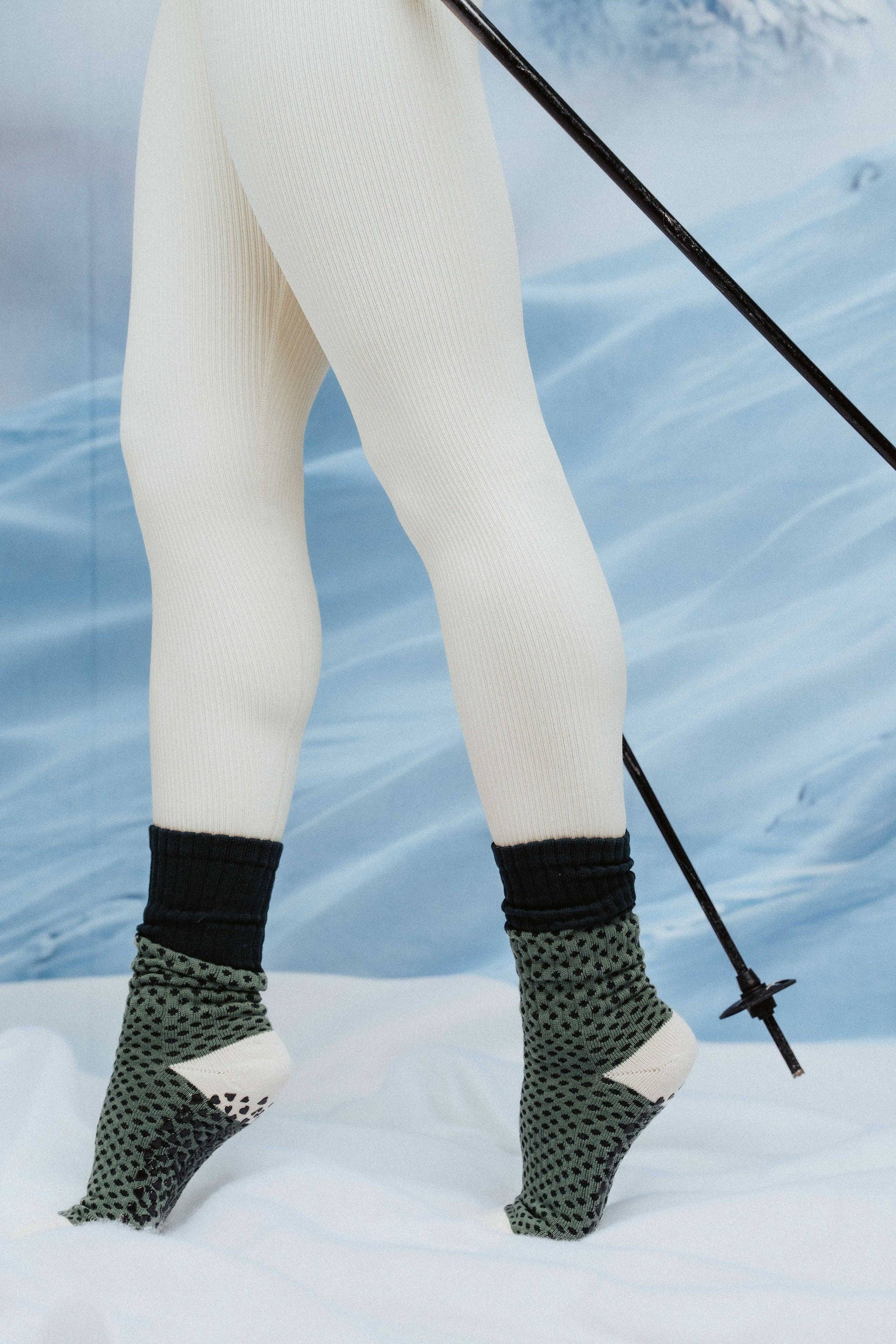 Pilates Honey - Wholesale Socks - Women's - Textured Dot Vintage Tube4