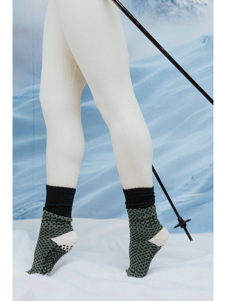 Pilates Honey - Wholesale Socks - Women's - Textured Dot Vintage Tube4