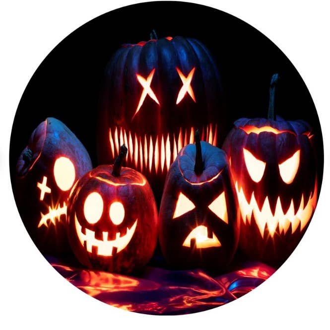 Bunch Of Pumpkins Spare Tire Cover for wholesale by Dirty Acres