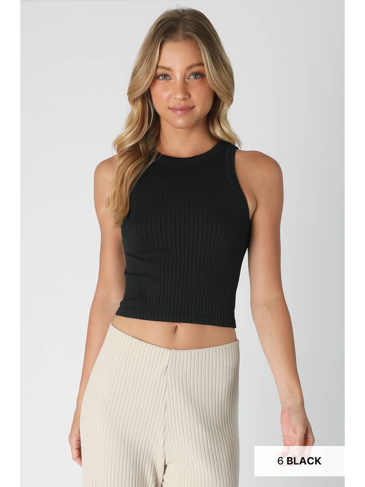 NIKIBIKI - Wholesale Tank Top - Women's - NS8325 - Wide Ribbed Tank Top22