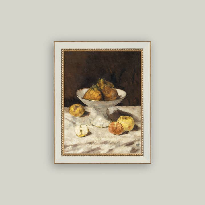 Petal Lane Home - Wholesale Art Print - Pears Still Life Framed Antique Art1