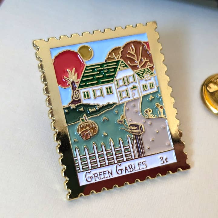 Anne of Green Gables, Enamel Pin Badge, Bookish Souvenirs for wholesale by Beyond the Shelf